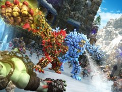 「KNACK ふたりの英雄と古代兵団」2人で協力して繰り出す「タッグアクション」など,新システムが公開