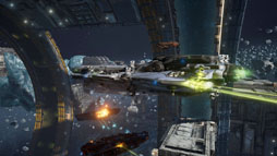 画像集 No.005のサムネイル画像 / 宇宙戦艦がレーザーやミサイルを撃ち合う対戦アクション「Dreadnought」がPlayStation Experience 2016にプレイアブル出展