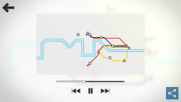 画像集 No.007のサムネイル画像 / 独自“路線”で混雑解消。地下鉄運用ゲーム「Mini Metro」を紹介する「(ほぼ)日刊スマホゲーム通信」第1659回