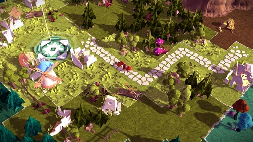 画像集 No.001のサムネイル画像 / 折り紙風アドベンチャーゲーム「Epistory」，日本語対応版がSteamにて配信開始