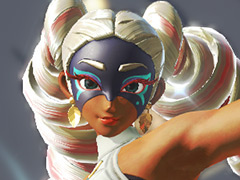 「ARMS」,次回の先行オンライン体験会「のびーるウデだめし」に“のびーる美しい銀髪”で戦う新ファイター「ツインテーラ」が参戦へ