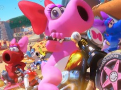 「マリオカート8 デラックス」のコース追加パス第4弾を配信開始。中量級の新キャラクター“キャサリン”参戦