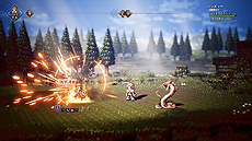 画像集 No.025のサムネイル画像 / 「OCTOPATH TRAVELER」,紹介映像4月編を補完する,ハンイットとテリオンの詳細や,フィールドコマンド「正道」「邪道」などの情報が公開に