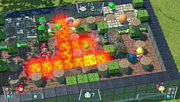 画像集 No.003のサムネイル画像 / 「SUPER BOMBERMAN R」プレイレポート。おなじみのゲームシステムをベースに各要素がパワーアップし，テーブルモードとの相性も良し