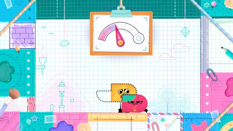 画像集 No.007のサムネイル画像 / Nintendo Switch用アクションパズル「いっしょにチョキッと スニッパーズ」が，任天堂から2017年3月に発売