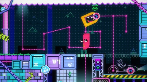 画像集 No.011のサムネイル画像 / Nintendo Switch用アクションパズル「いっしょにチョキッと スニッパーズ」が，任天堂から2017年3月に発売