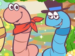 キュートなみみずパズル「ぐんぺい 花のカーニバル」が配信決定&事前登録開始。応援モデルに双子“りんか&あんな”さんを起用