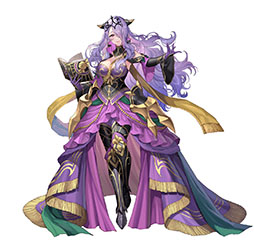 画像集 No.001のサムネイル画像 / 「ファイアーエムブレム ヒーローズ」に新たな伝承英雄カミラが参戦。本日16：00にイベントを開始