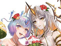「ファイアーエムブレム ヒーローズ」に水着姿のグルヴェイグ,オリヴィエら4名が新登場。6月17日16:00に召喚イベントを開始