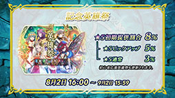 画像集 No.011のサムネイル画像 / 「ファイアーエムブレム ヒーローズ」,本日16:00にスタートする「さまぁフェーすてぃばる」や8月7日に登場する新たな超英雄らが明らかに