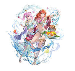 画像ギャラリー No.003のサムネイル画像 / 「ファイアーエムブレム ヒーローズ」，水着姿のセリカ，ニノらをラインナップした超英雄召喚イベントを6月17日に開始
