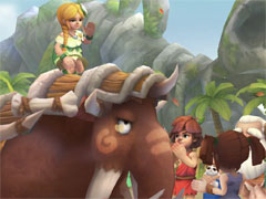 石器時代のMMORPGが復活! マンモスや恐竜など,250種類以上のモンスターを捕獲できる「ストーンエイジ ワールド」先行プレイ