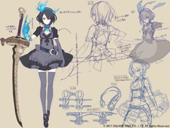 「SINoALICE」の事前登録者数が7万人を突破&アリスなど4キャラのデザイン画が公開。ヨコオタロウ氏とジノ氏のコメントも