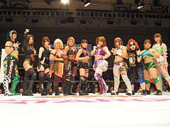 「ファイヤープロレスリング ワールド」と女子プロレス団体「スターダム」コラボ第2弾の収録選手が公開。フリー選手を含む11名が新たに参戦