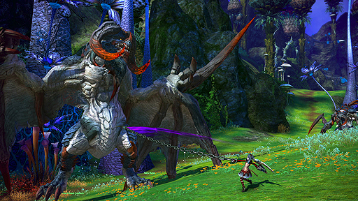 画像集 No.004のサムネイル画像 / PS4版「TERA」の正式サービスが本日スタート。ノンターゲッティング式のバトルで展開する冒険をPS4で楽しめる