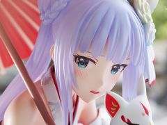 「ミリシタ」の「…コン♪ 白石 紬」をモチーフにした1/7スケールフィギュアが2024年5月に発売決定。通常版とLimited Editionの予約受付開始