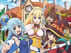 TVアニメ「この素晴らしい世界に祝福を!」のゲーム化が決定。“パンツ”をフィーチャーした(?)TVCM動画とティザーサイトが公開に
