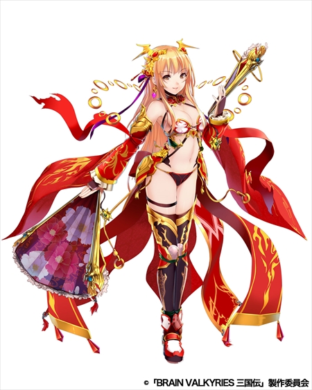 画像集 No.003のサムネイル画像 / 「BRAIN VALKYRIES 三国伝」，事前登録者数が6万人を突破。アイテムゲットガチャ第2弾を開催中