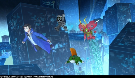 画像集 No.006のサムネイル画像 / 「デジモンストーリー サイバースルゥース ハッカーズメモリー」主人公や3体の初期デジモン，ゲームシステムの情報が公開
