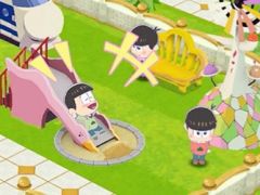 「おそ松さん よくばり!ニートアイランド」のテレビCMが放送開始。ゲーム内で着せ替えられる衣装「ラグランパーカー」のプレゼントも