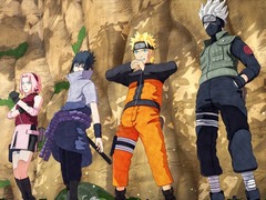 「NARUTO TO BORUTO シノビストライカー」は,ジャンプや壁走りで立体的なフィールドを縦横無尽に飛び回る4対4のオンライン対戦アクション