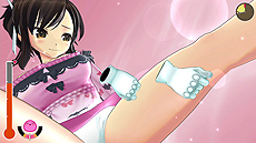 画像集 No.010のサムネイル画像 / Nintendo Switch「シノビリフレ -SENRAN KAGURA-」,HD振動でドキドキのスキンシップを楽しめるという,ゲームシステムの詳細が公開