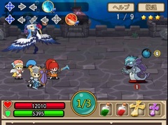 「クリプトアイランド」,マッチ3パズルで戦う戦闘パートの基本システムが公開。特殊な消し方で発生する“クリプト”や“連続技”といった要素も存在