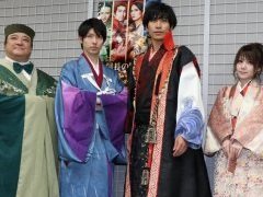 「信長の野望・大志」の舞台第2弾「冬の陣 王道執行〜騎虎の白塩編〜」の公開稽古をレポート。第三弾「最終章 本能寺の変」も発表に