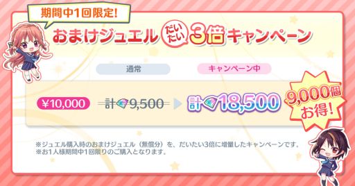画像集 No.007のサムネイル画像 / 「Re:ステージ！プリズムステップ」でお正月キャンペーン開催。1日1回無料10連ガチャも