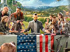 「Far Cry 5」のキーアート公開。アメリカ政府からの分離を目指すヴィランと,その配下達の姿か