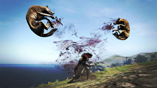 画像集 No.002のサムネイル画像 / PC/PS4/Xbox One版「ドラゴンズドグマ：ダークアリズン」，アイテムを素早く使用できる新機能「ホットキー」と基本職3種のジョブアクションが公開