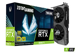 画像集#002のサムネイル/ZOTAC，独自2連ファン搭載のRTX 3060 Tiカード計2製品を発売