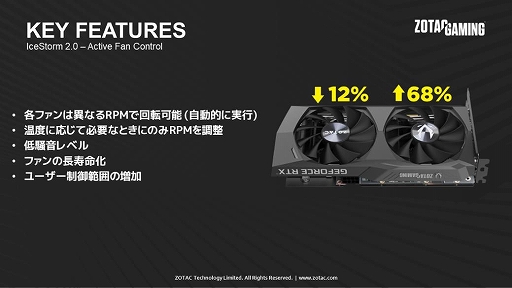 画像集#004のサムネイル/ZOTACからRTX 3050搭載カードが登場。OC仕様と定格仕様の2製品を用意