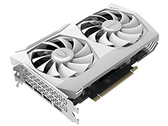 白色クーラー&GDDR6X 8GB採用のGeForce RTX 3060 Ti搭載カードをZOTACが国内発売