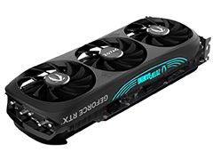 LED付き大型3連ファンクーラー搭載のZOTAC製「GeForce RTX 4080 SUPER」搭載カードが発売。価格は18万5800円前後