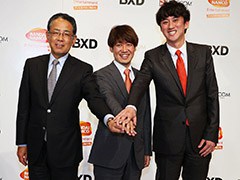 バンナム×ドリコムの共同出資による新会社BXDの設立発表会をレポート。来春より,HTML5ベースのスマホ対応ブラウザゲームを配信予定