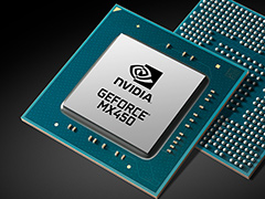 NVIDIA,ノートPC向けGPU「GeForce MX450」を発表。PCIe 4.0とGDDR6メモリに対応する