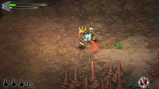 画像集 No.004のサムネイル画像 / 「クォータービューでオープンワールド」なアクションRPG「GOKEN」,早期アクセスでの配信がSteamで本日スタート