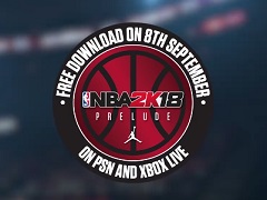 「NBA 2K18」本編の一部を無料体験できる「The Prelude」が9月8日に配信決定。プレイデータは製品版に引き継ぎ可能