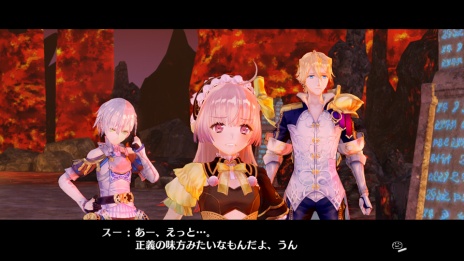 画像集 No.030のサムネイル画像 / 「リディー&スールのアトリエ」旅の舞台となる「絵画の世界」に関する3人のキャラクター情報が公開。調合システムの新要素も
