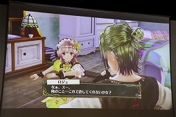 画像集 No.011のサムネイル画像 / 「リディー&スールのアトリエ 〜不思議な絵画の錬金術士〜」の完成発表会が開催。体験版の配信&「New みんなのGOLF」とのコラボが明らかに