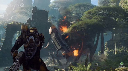 画像集 No.004のサムネイル画像 / ［E3 2017］BioWareの新作「Anthem」のゲームプレイ映像が公開。最大4人のCo-opプレイができる“shared-world”アクションRPG