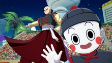 画像集 No.017のサムネイル画像 / 「ドラゴンボール ファイターズ」の物語に深く関わる人造人間21号,および参戦キャラ「ヤムチャ」「天津飯」の超必殺技&メテオ超必殺技を紹介