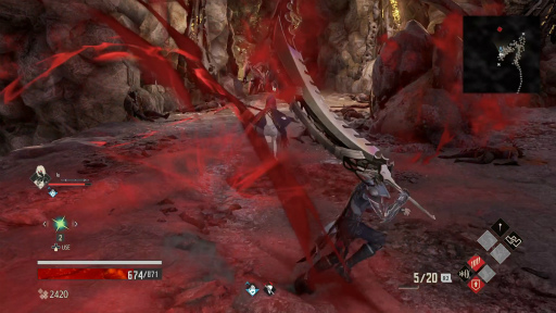 画像集 No.060のサムネイル画像 / 「CODE VEIN」最新試遊バージョンをプレイ。TGS 2019に向けて,攻略ポイントを飯塚啓太プロデューサーに聞いてみた