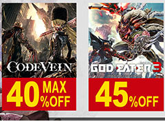 「CODE VEIN」の世界累計出荷・DL販売本数が100万本を突破。「GOD EATER」シリーズとの合同セールなどがスタート