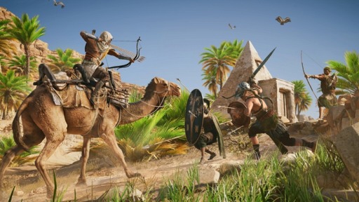 画像集 No.014のサムネイル画像 / 「アサシン クリード オリジンズ」の国内発売は2017年秋。アサシン教団の起源に迫るシリーズ最新作