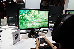 画像集 No.019のサムネイル画像 / 「UBIDAY2017」をレポート。タチャンカの等身大電動フィギュアが手を振り，コスプレコンテストが行われ，新規タイトルが発表された