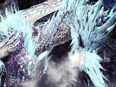 冰龍「イヴェルカーナ」は強かった……! 「MONSTER HUNTER WORLD:ICEBORNE」のプレス体験会でのプレイ動画を掲載
