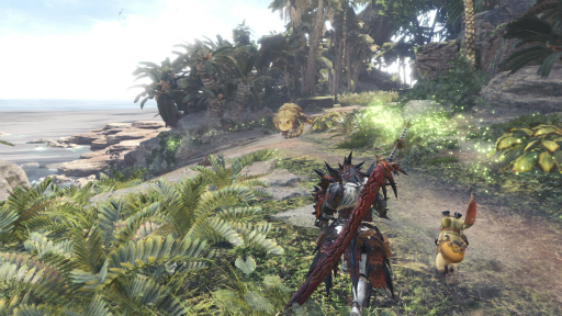 画像集 No.008のサムネイル画像 / ［gamescom］「MONSTER HUNTER: WORLD」の最新スクリーンショットが公開。古代樹の森や大蟻塚の荒地に生息するモンスターが確認できる