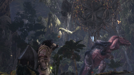 画像集 No.011のサムネイル画像 / ［gamescom］「MONSTER HUNTER: WORLD」の最新スクリーンショットが公開。古代樹の森や大蟻塚の荒地に生息するモンスターが確認できる